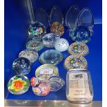 A COLLECTION OF PAPERWEIGHTS