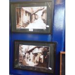 A PAIR OF FRAMED PHOTOS OF TIBET