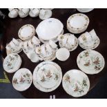 A COLLECTION OF ROYAL GRAFTON, 'SUNBURST' TEA WARE