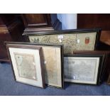 A COLLECTION OF 19TH CENTURY AND REPRODUCTION MAPS, MOSTLY DORSET