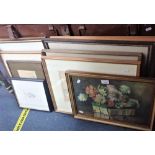 A COLLECTION OF 19TH CENTURY AND LATER WATERCOLOURS,