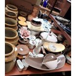 A COLLECTION OF POOLE POTTERY DINNER WARE