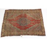 Geometric pattern rug, 200cm x 140cm : For Further Condition Reports Please Visit Our Website,