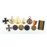 Militaria including German military interest crosses : For Further Condition Reports Please Visit