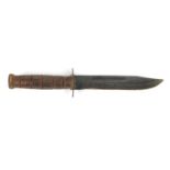 Military interest commando knife relating to J Coppin, 30.5cm in length : For Further Condition