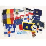 Group of Naval interest flags : For Further Condition Reports Please Visit Our Website, Updated