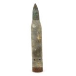 Military interest shell case, 32cm in length : For Further Condition Reports Please Visit Our