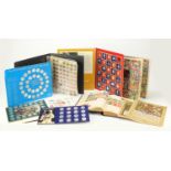 World stamps and coin collections arranged in albums : For Further Condition Reports Please Visit