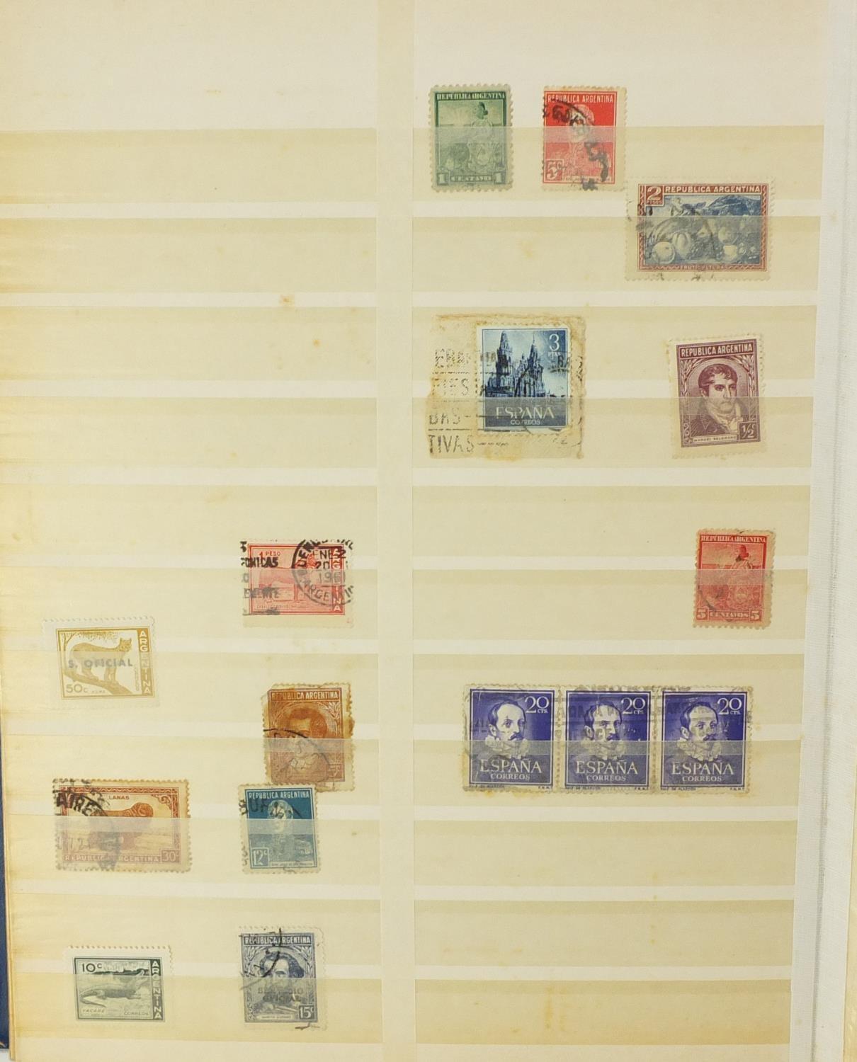 World stamps including Monaco and Malta, arranged in an album : For Further Condition Reports Please - Image 3 of 7