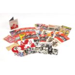 Mostly 1970's Speedway ephemera including programmes, photographs and enamelled badges : For Further