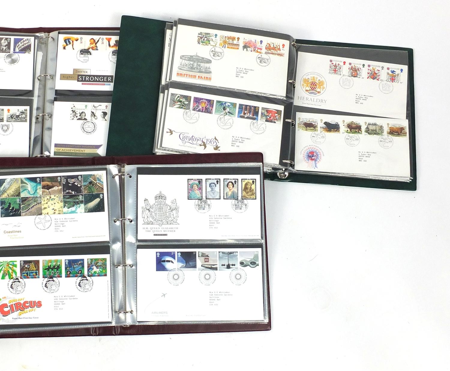 Five albums of first day covers : For Further Condition Reports Please Visit Our Website, Updated - Image 3 of 3