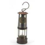 E Thomas & Williams miners lamp, 25cm high : For Further Condition Reports Please Visit Our Website,