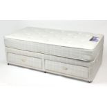 Silentnight Lorenzo 3ft divan bed with drawers to the base : For Further Condition Reports Please
