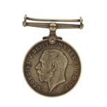 British Military World War I medal, awarded to 287452 T.S.LARGE. S.P.O. R.N. : For Further Condition