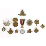 British military cap badges including Royal Artillery and Air Training Corps : For Further Condition