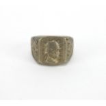 German Military interest Infantry ring : For Further Condition Reports Please Visit Our Website.