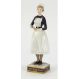 Royal Worcester figurine, Sister University College Hospital, 22cm high : For Further Condition