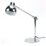 Retro chromed anglepoise lamp : For Further Condition Reports Please Visit Our Website