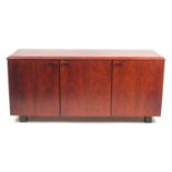 1970s Danish rosewood sideboard by Dyrlund, 72cm H x 157cm W x 47cm D : For Further Condition