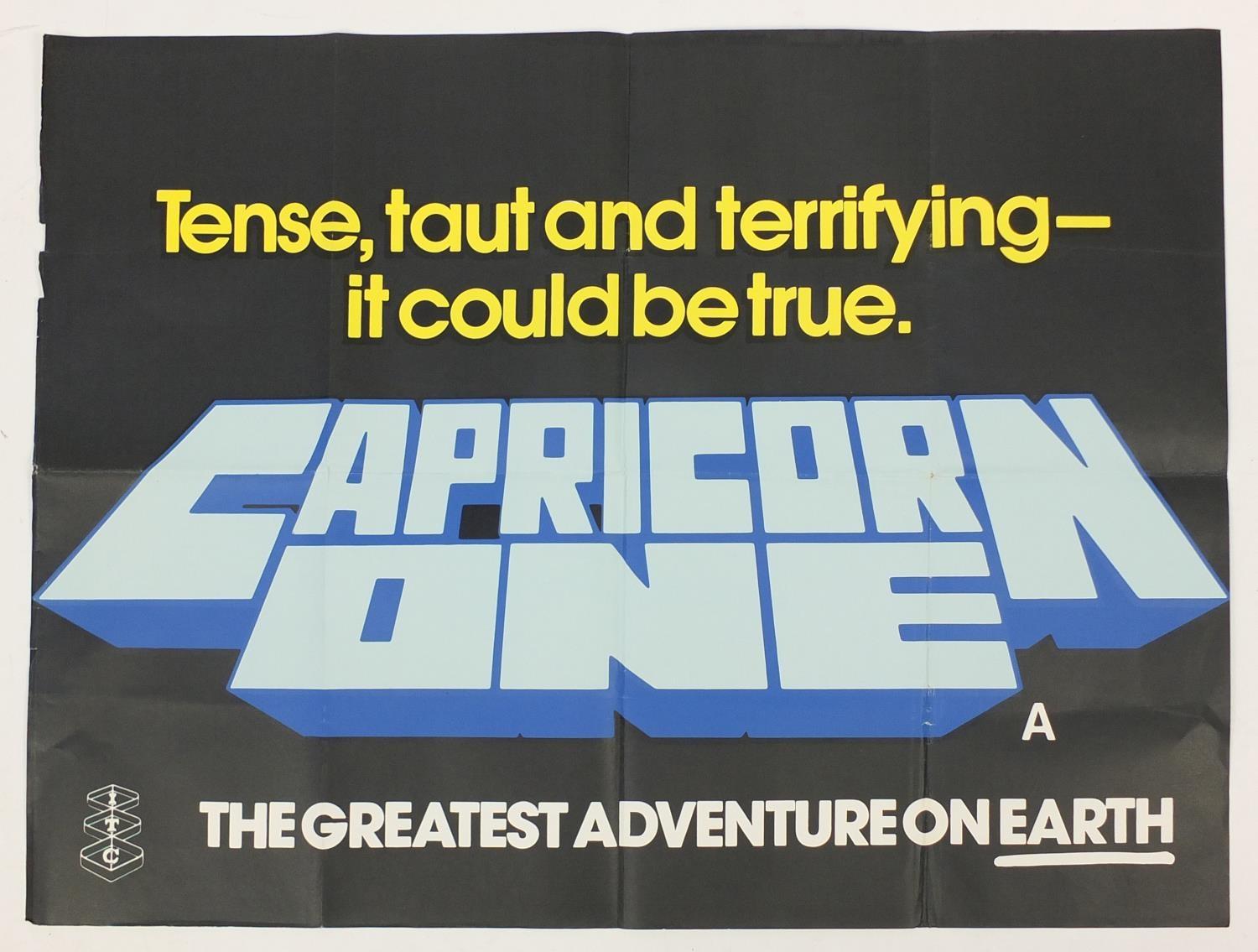 Twenty vintage UK quad and one sheet film posters including Casablanca, Capricorn One, Black Hole, - Image 37 of 78