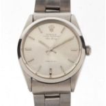 Vintage Rolex Oyster Perpetual Air-King wristwatch with box, 34mm in diameter excluding the crown :