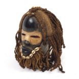 Tribal interest Cote D'Ivoire Dan Guerre mask from Africa, 32cm high :For Further Condition Reports