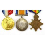 British Military World War I pair awarded to 54259.SPR.F.C.HARTLEY.R.E. :For Further Condition