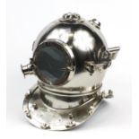 Nautical interest Anchor Engineering style divers helmet, 42cm high :For Further Condition Reports