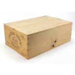 Twelve bottles of 2003 Chateau Cissac Medoc red wine housed sealed crate :For Further Condition