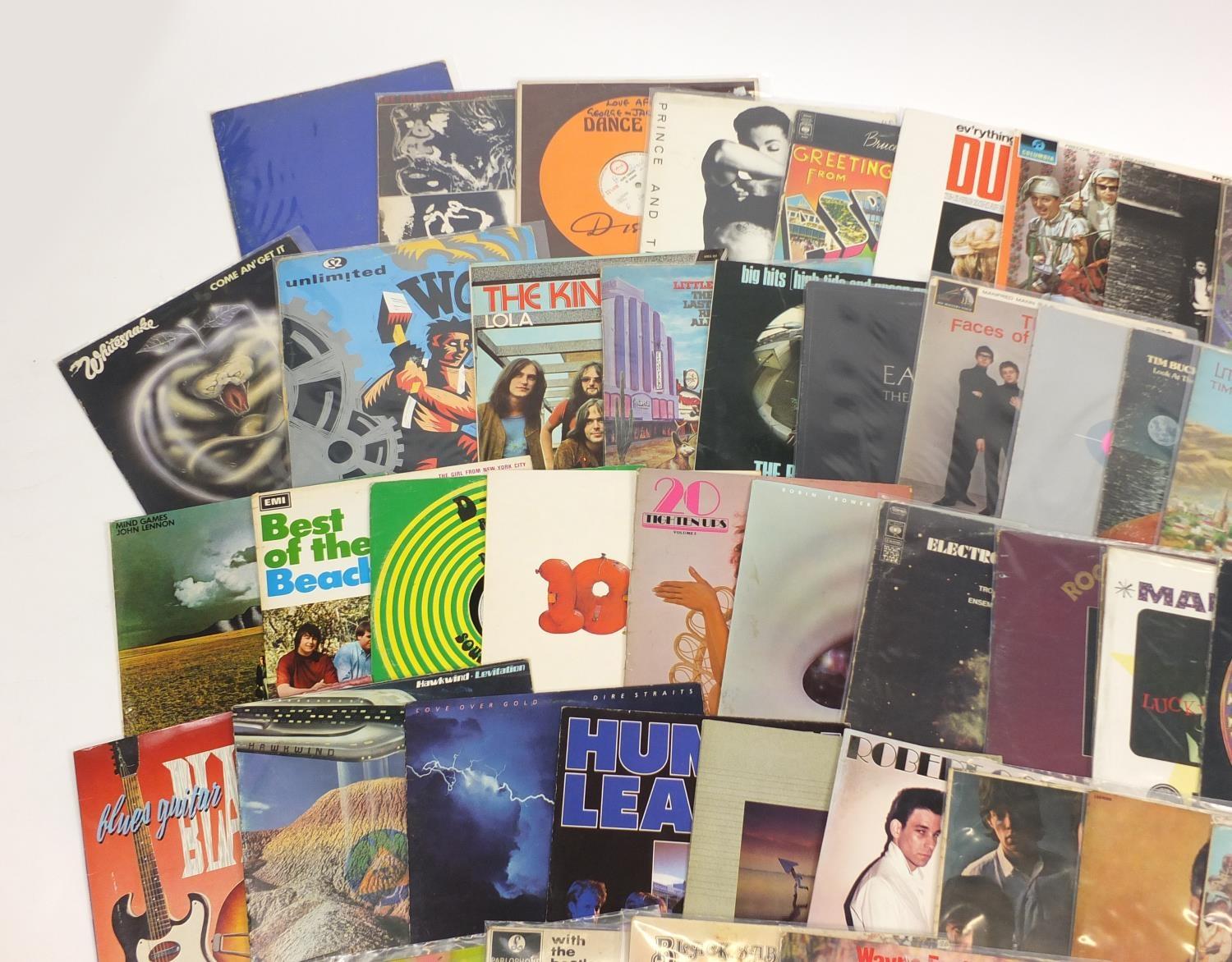Vinyl LPs including The Beatles, The Rolling Stones, Pink Floyd, David Bowie and The Kinks :For - Image 2 of 5