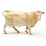 Beswick Charolais Cow, 27cm in length :For Further Condition Reports Please visit Our Website,