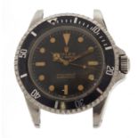 Vintage gentleman's Rolex Oyster Perpetual Submariner wristwatch, REF 5513, serial number 1248857,