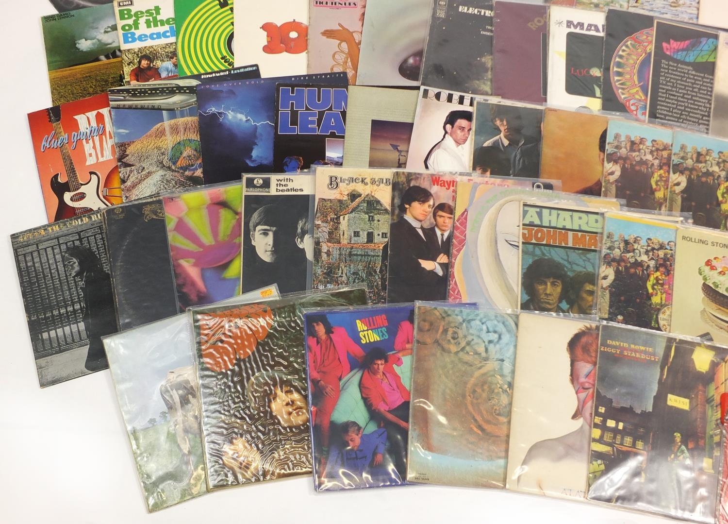 Vinyl LPs including The Beatles, The Rolling Stones, Pink Floyd, David Bowie and The Kinks :For - Image 4 of 5