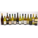 Fourteen bottles of white wine including Sauvignon Blanc, Pouilly-Fume, Chablis :For Further