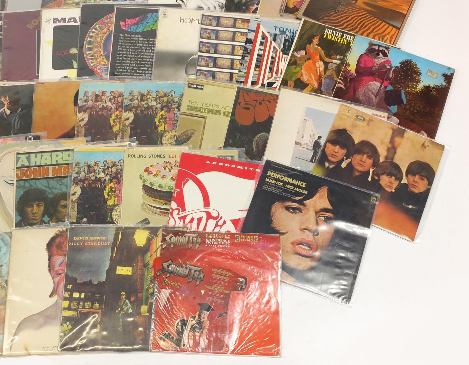 Vinyl LPs including The Beatles, The Rolling Stones, Pink Floyd, David Bowie and The Kinks :For - Image 5 of 5