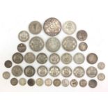 British Victorian and later coinage including a 1893 crown, 201g :For Further Condition Reports