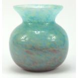 Swirling art glass vase possibly by Vsart, 19cm high :For Further Condition Reports Please visit Our