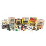 Die cast collectors vehicles, some boxed including Lledo and Lesney : For Further Condition