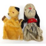 Vintage Sooty and Sweep hand puppets : For Further Condition Reports Please visit Our Website,