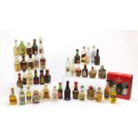 Group of mostly vintage alcohol miniatures : For Further Condition Reports Please visit Our Website,