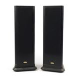 Pair of Tannoy floor standing speakers, model 633 : For Further Condition Reports Please visit Our