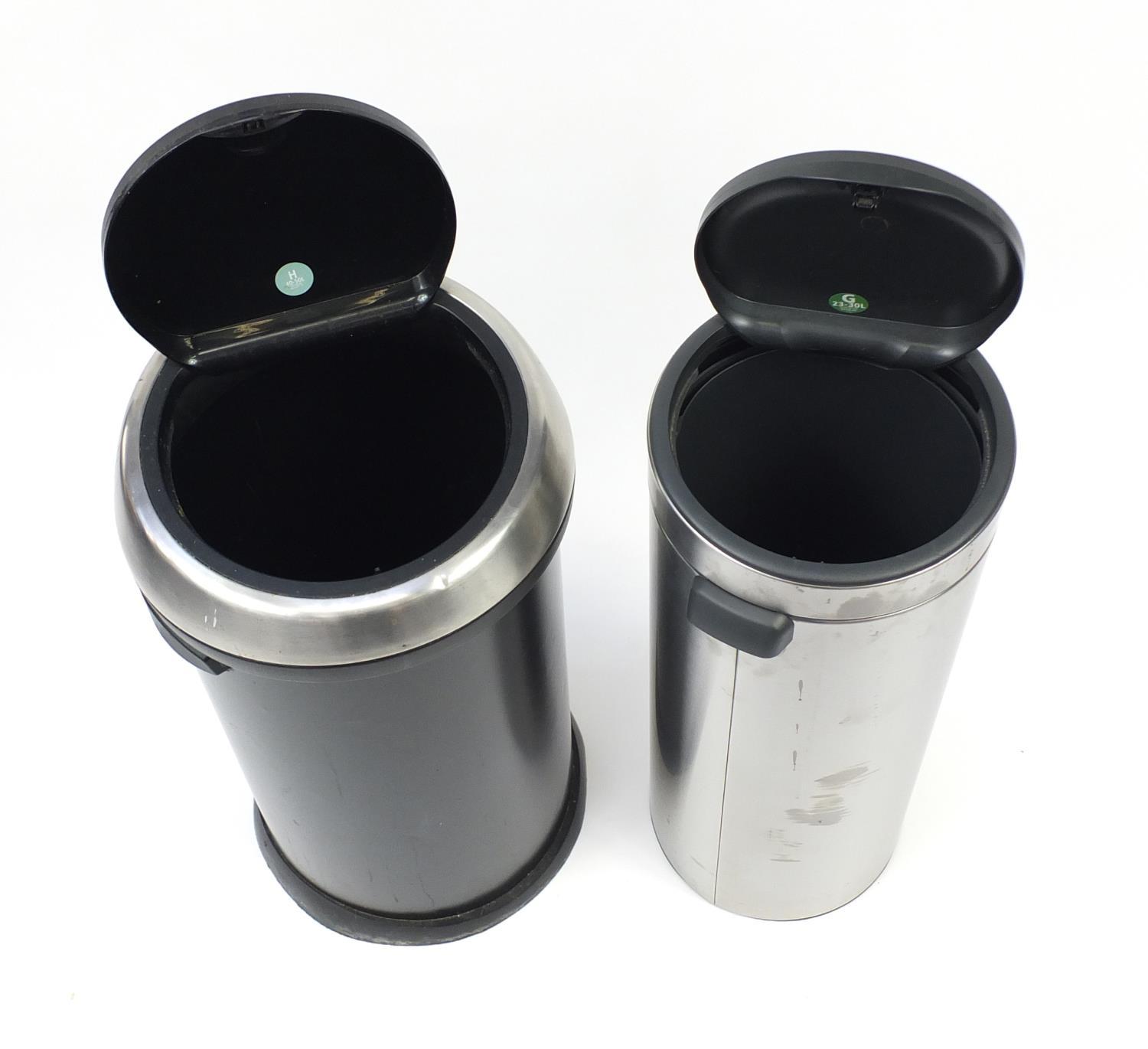 Two Brabantia bins : For Further Condition Reports Please visit Our Website, Updated Daily - Image 3 of 3