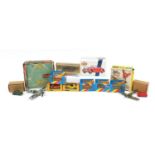Vintage and later die cast vehicles including two Dinky aeroplanes numbers 718 and 719, Corgi and