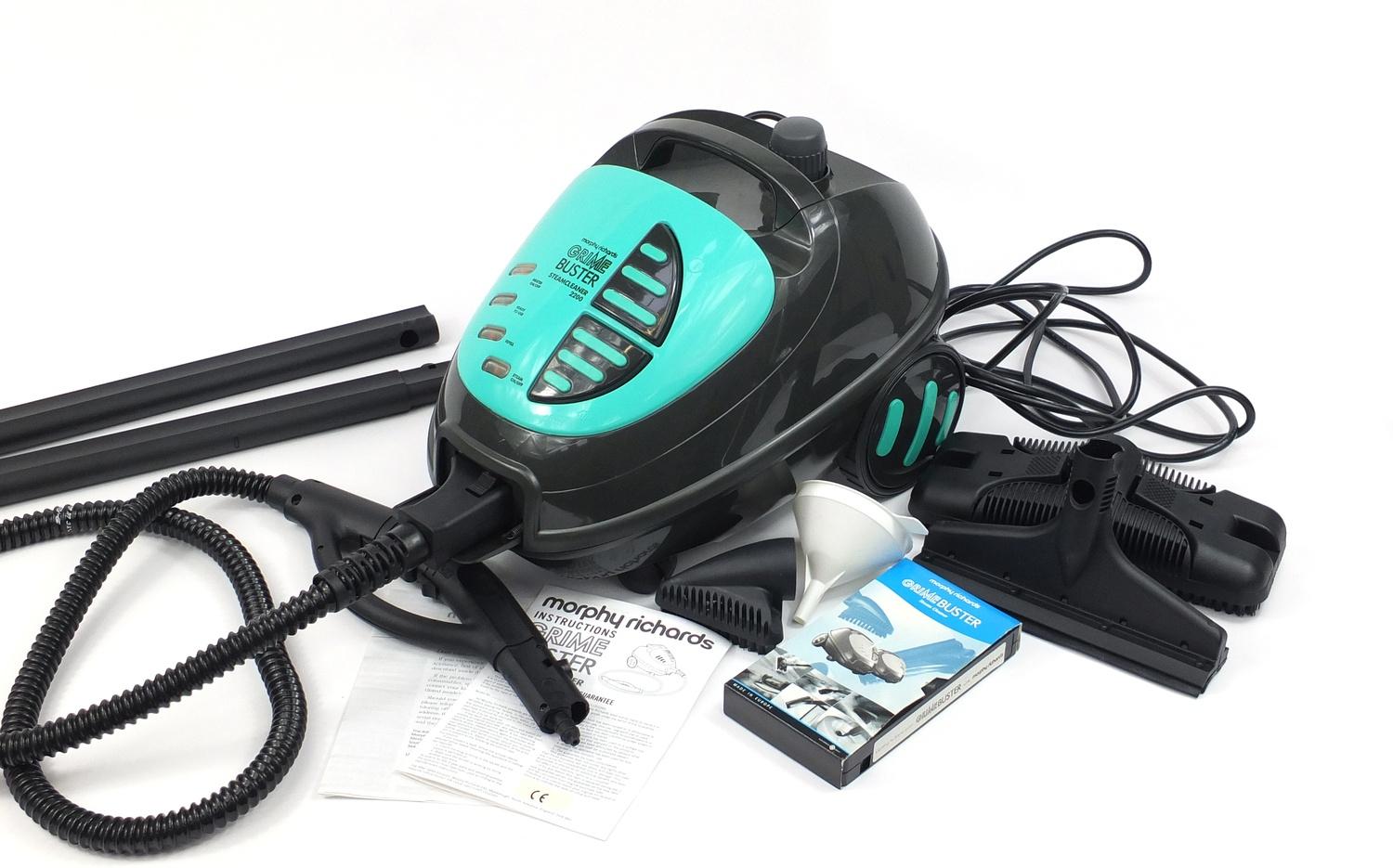 Morphy Richards Grime Buster Steam Cleaner 2200 :For Further Condition Reports Please Visit Our - Image 3 of 3
