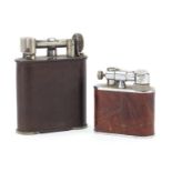 Two vintage table lighters including The Classic Jumbo, the largest 10.5cm high :For Further
