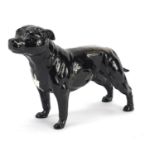 Royal Doulton Staffordshire Bull Terrier, 16.5cm in length :For Further Condition Reports Please