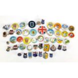 Vintage and later badges including Hastings, Cornwall and Dorchester :For Further Condition