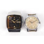 Two vintage wristwatches comprising Seiko Automatic and Mira :For Further Condition Reports Please