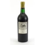 Bottle of 1963 Sandeman vintage port by Berry Bros and Rudd :For Further Condition Reports Please