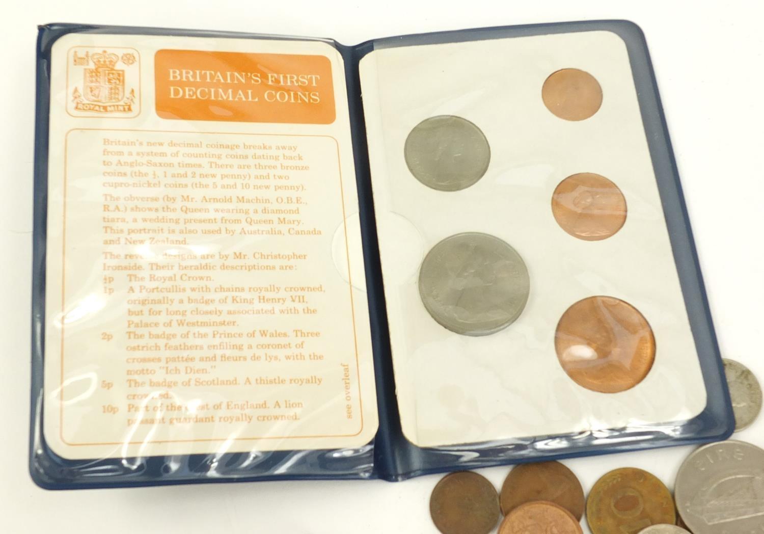 Antique and later British and world coinage housed in a book design box :For Further Condition - Image 2 of 4